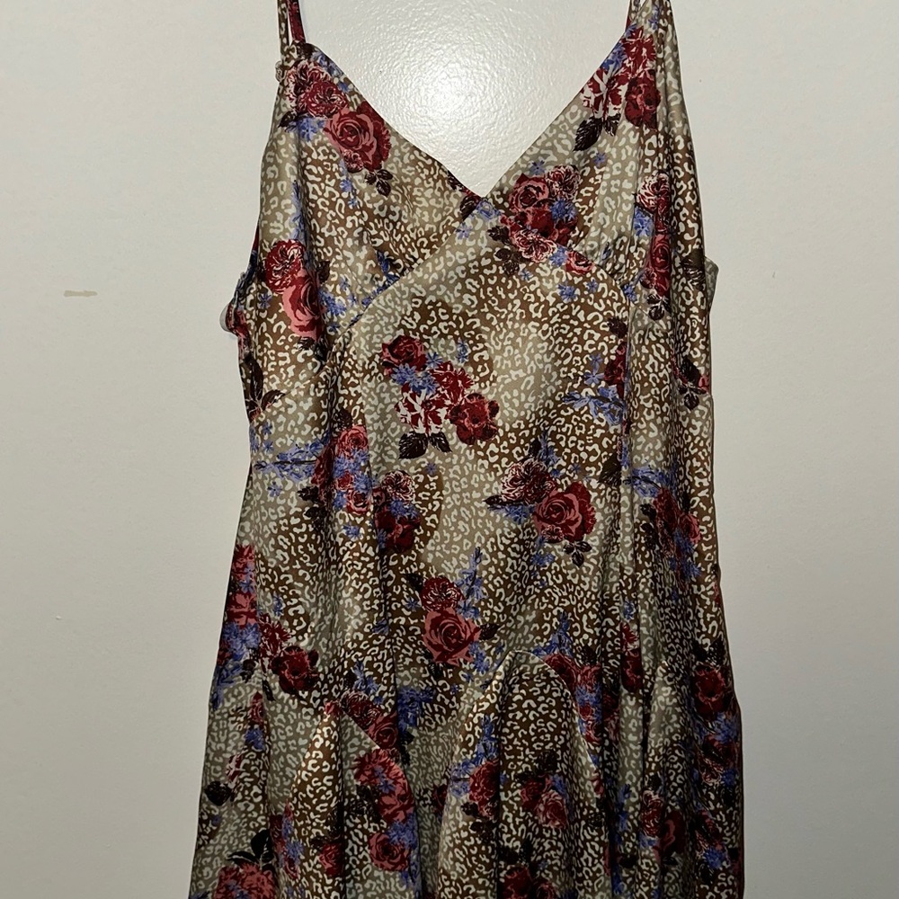 Miss Selfridge Floral Sleeveless Mini Dress